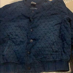 Quilted Denim Jacket